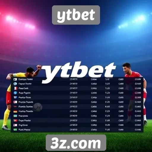 Comparação de odds no ytbet e concorrentes