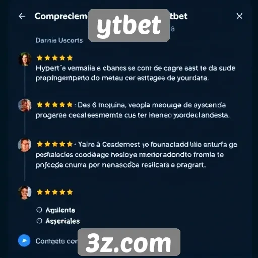 feedback dos usuários sobre o suporte do ytbet